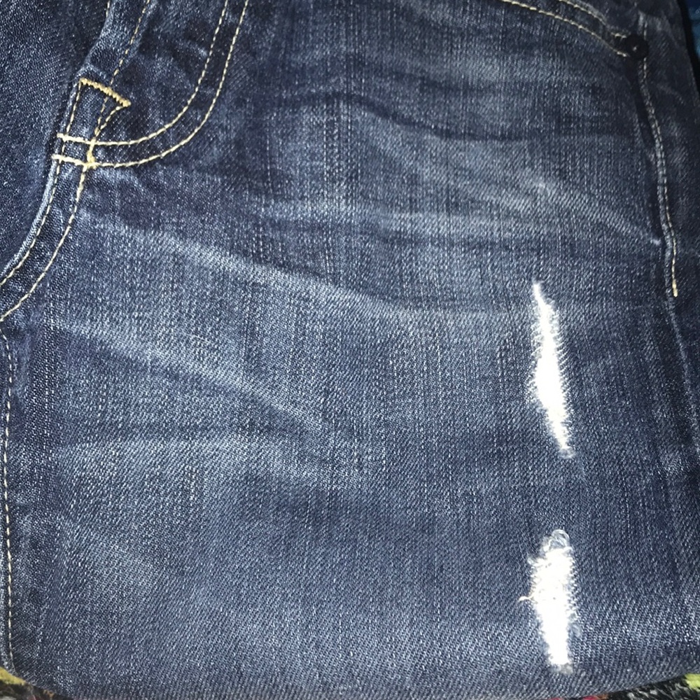 7 For All Mankind Distressed Jeans - Picture 7 of 11